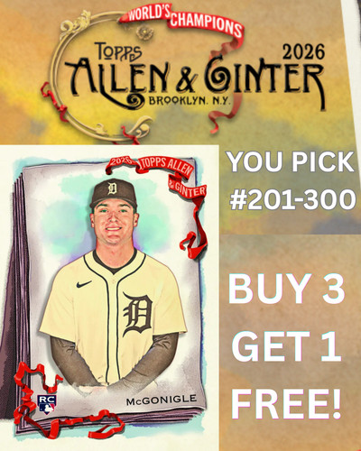 2026 topps allen ginter - 2026,