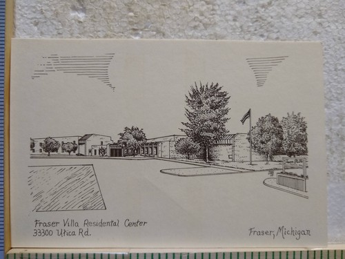 Postcard fraser villa - postcard,